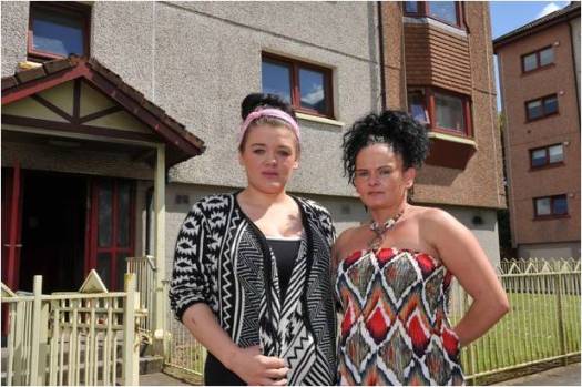 Ross Fire Pauline Lannigan and daughter